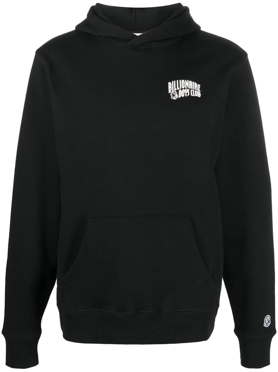 BILLIONAIRE BOYS CLUB Small Arch Logo Hoodie Black