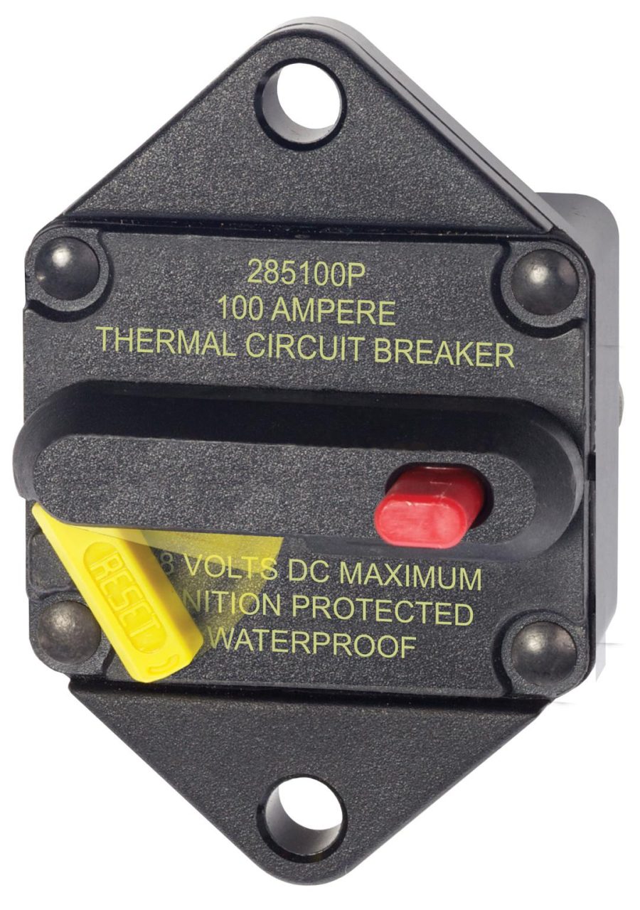 BLUE SEA 7087 Circuit Breaker Bus 285 Panel 100 A (1EA)