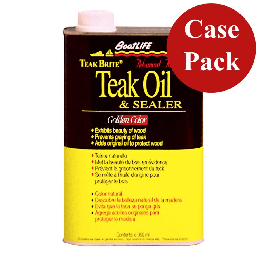 BOATLIFE 1188CASE TEAK BRITEADVANCED FORMULA TEAK OIL - 32OZ *CASE OF 12*