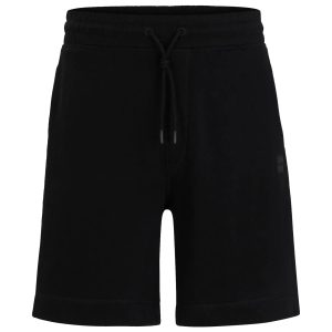 BOSS Sewalk Jog Cotton Shorts Black