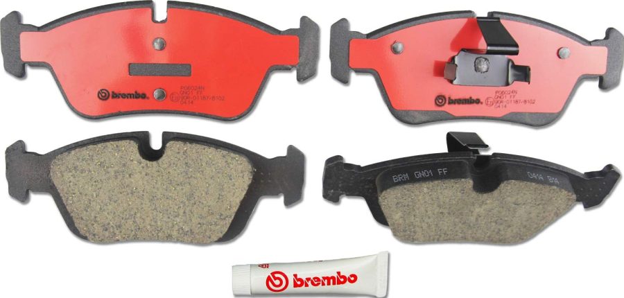 BREMBO P06024N Brake Pad; NAO; FMSI Number D781-7649; Ceramic; Set Of 4