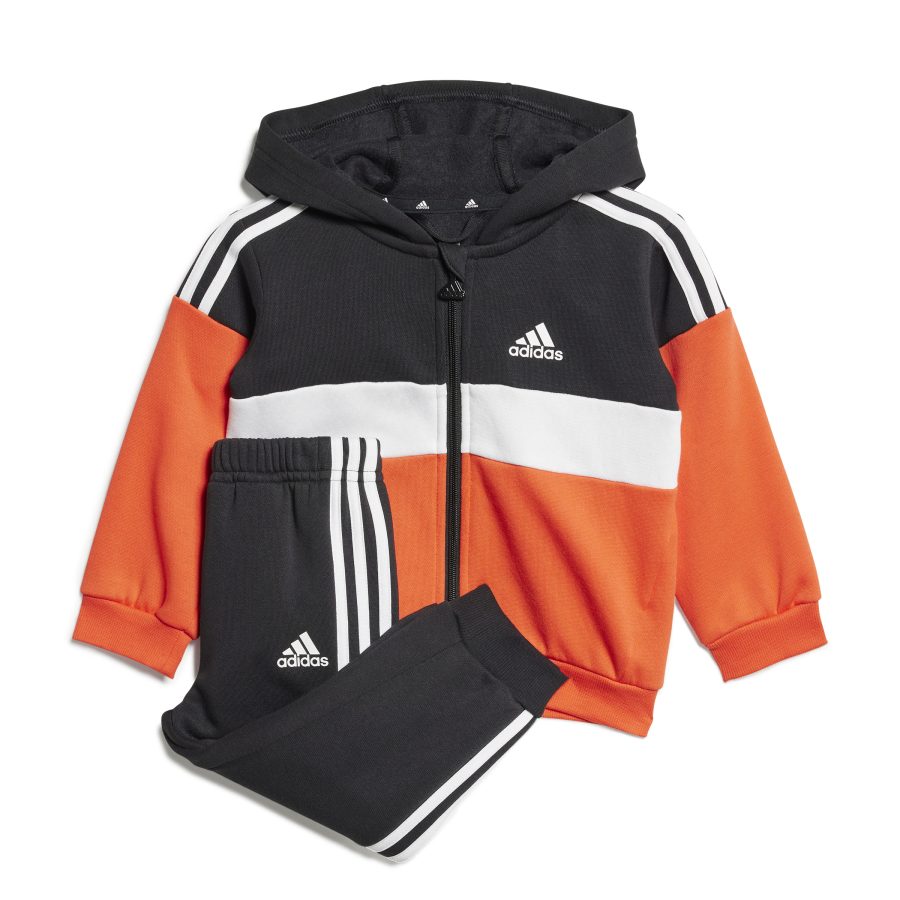 Baby tracksuit adidas Tiberio 3-Stripes Colorblock Fleece