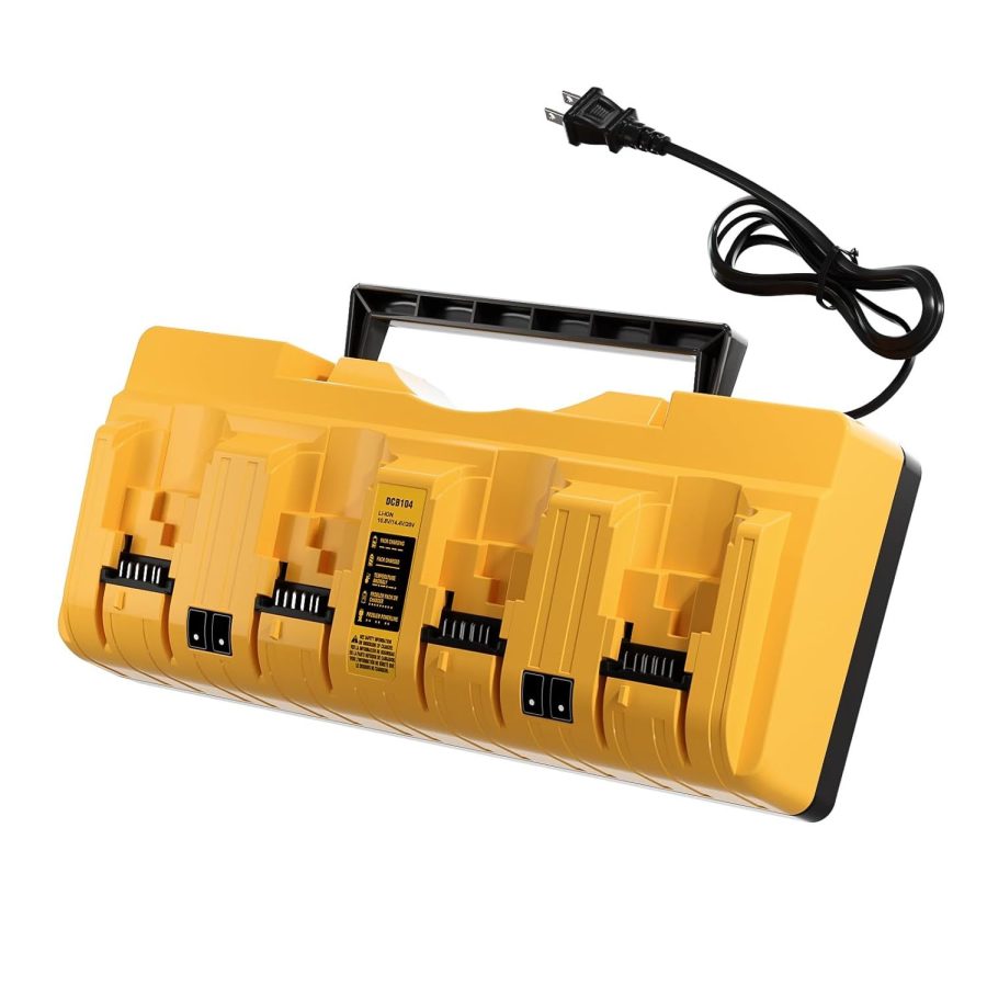 Battery Charger For Dewalt Dcb104 Replacement Charger Station Suitable For 12V 2