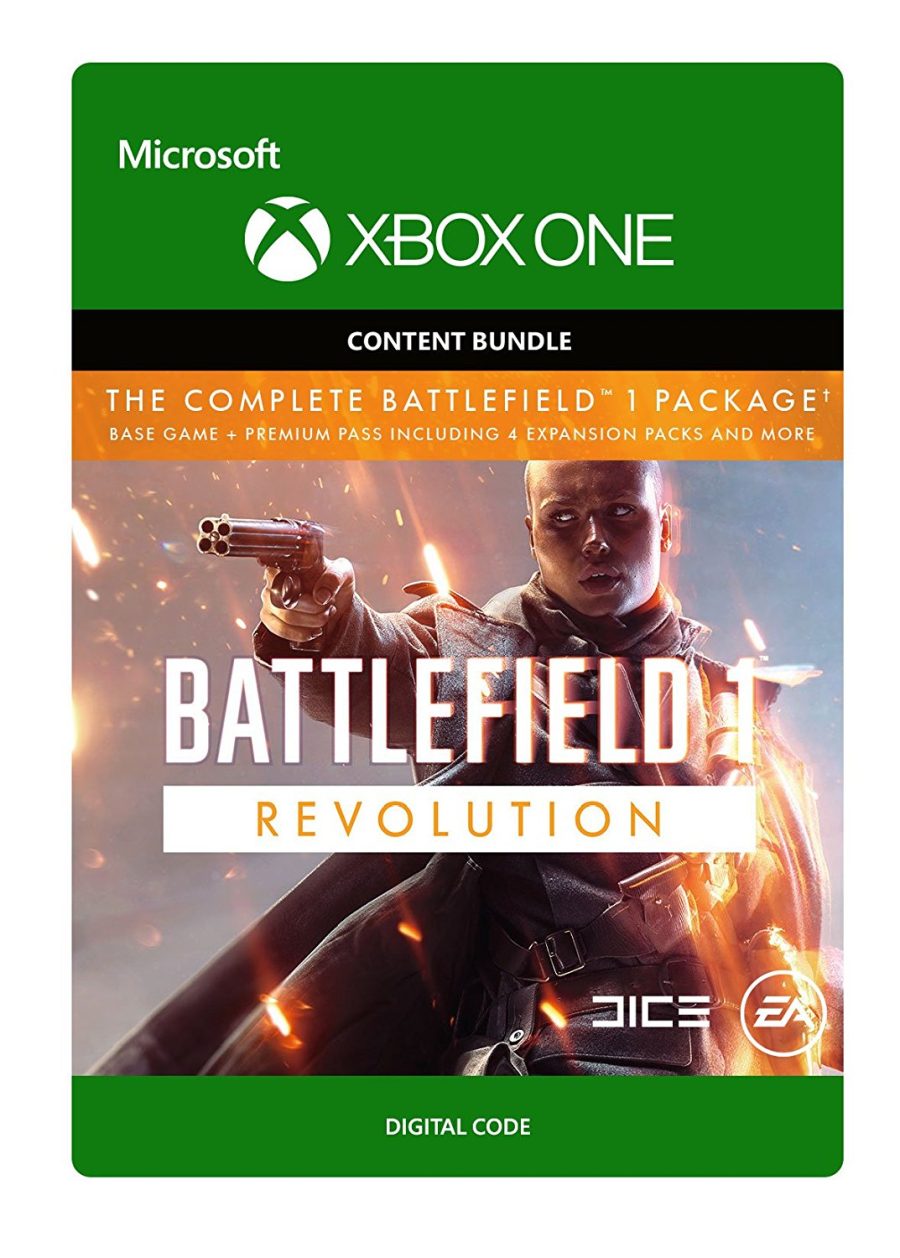 Battlefield 1: Revolution Edition Digital Copy Key for Xbox One (Worldwide Global Code)