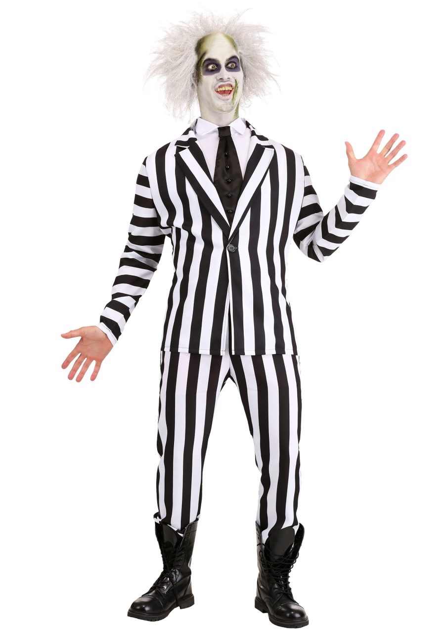 Beetlejuice Plus Size Men's Costume