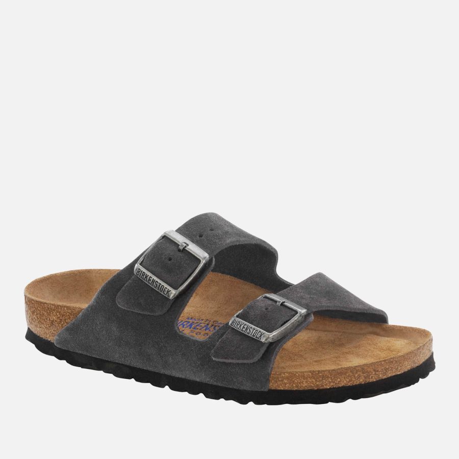 Birkenstock Men's Arizona Suede Double Strap Sandals - UK 10.5