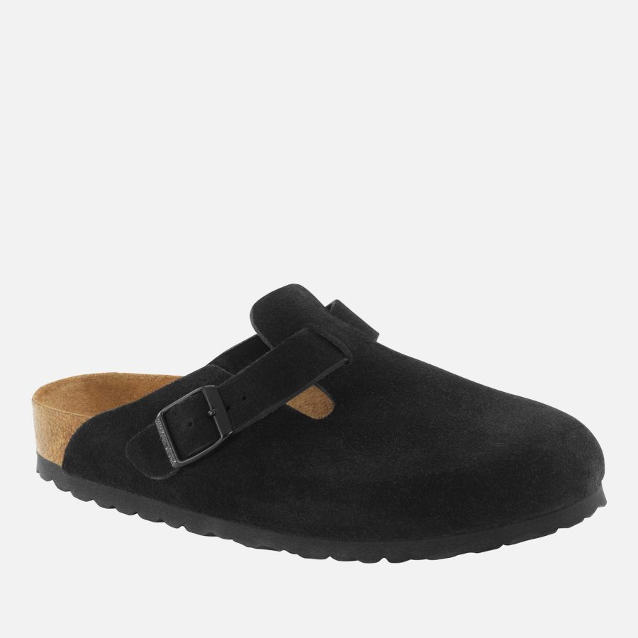 Birkenstock Men's Boston Suede Slim-Fit Mules - UK 11.5