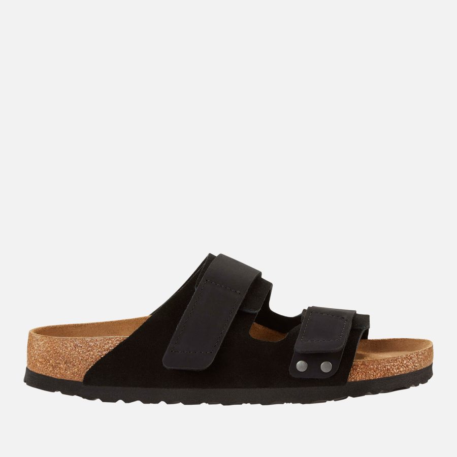 Birkenstock Men's Uji Suede Double Strap Sandals - UK 11.5