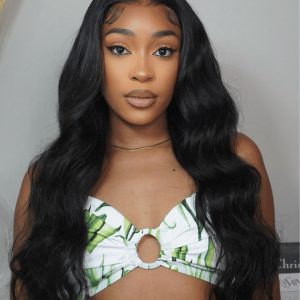 [ByeByeKnots Limited Offer] 7x5 Glueless Body Wave Wig With Baby Hair Pre Cut Lace Pre Plucked Hairline Put On and Go 150% Density