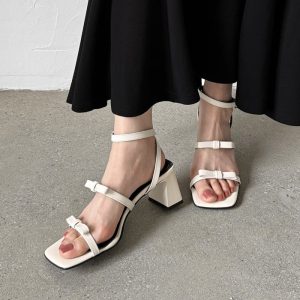 CHIKO Loretta Open Toe Block Heels Heeled Sandals