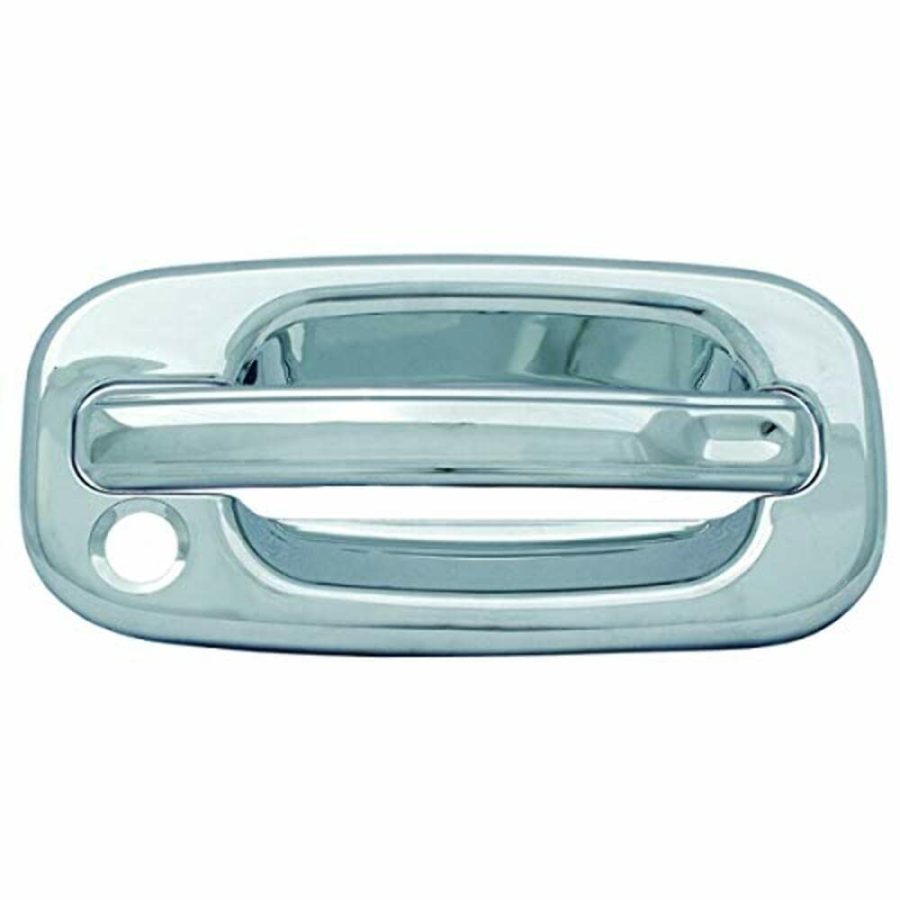 COAST TO COAST CCIDH68101B Chrome Door Handle Cover without Passenger Side Keyhole - Pack of 2