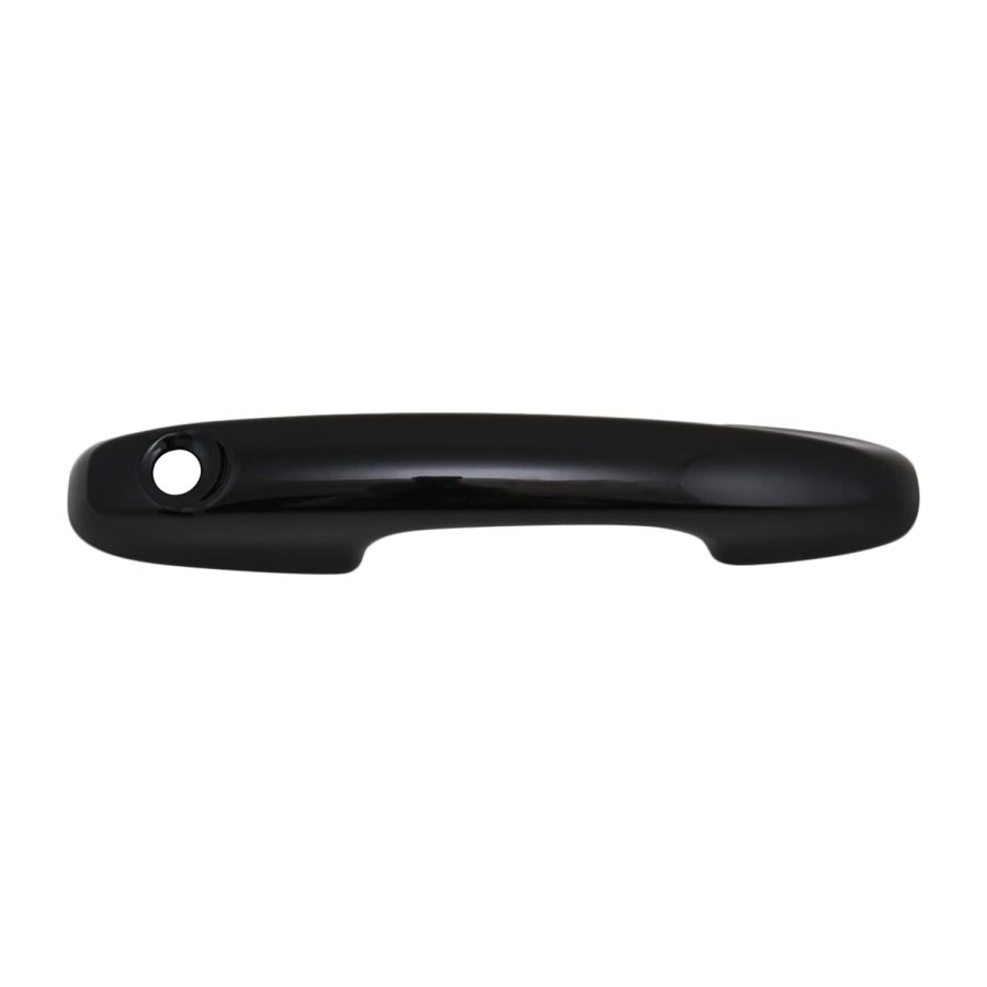 COAST TO COAST CCIDH68590BBK Exterior Door Handle Cover; Painted; Gloss Black; ABS; Without Passenger Side Keyhole; Set Of 4