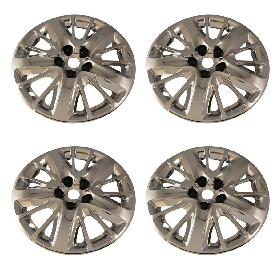 COAST TO COAST IWC47218C Set of 2014 Chevy Impala Aftermarket Lug Bolt on 18 INCH inch Hub Cap Wheel Covers