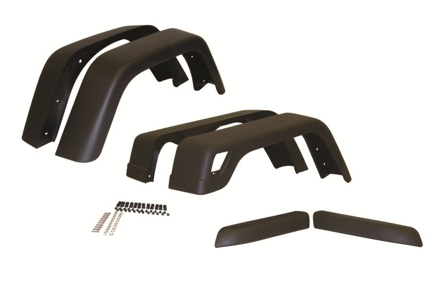 CROWN AUTO 55254918K76 Fender Flare Kit, Black