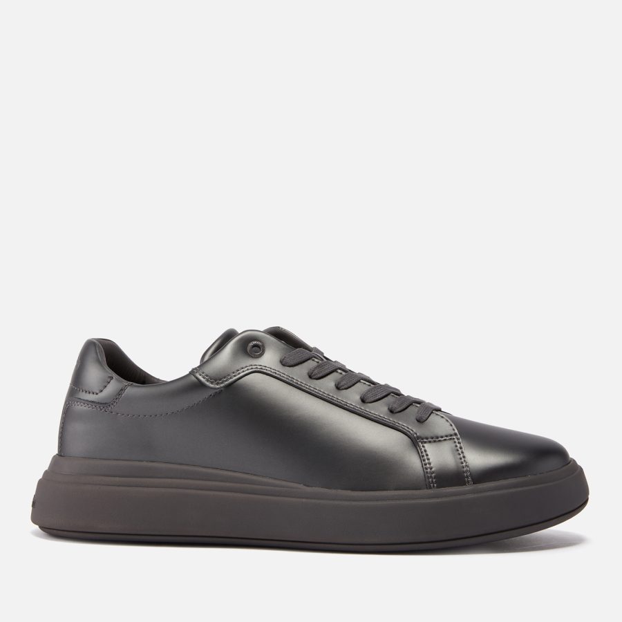 Calvin Klein Men's Leather Chunky Sole Trainers - UK 10