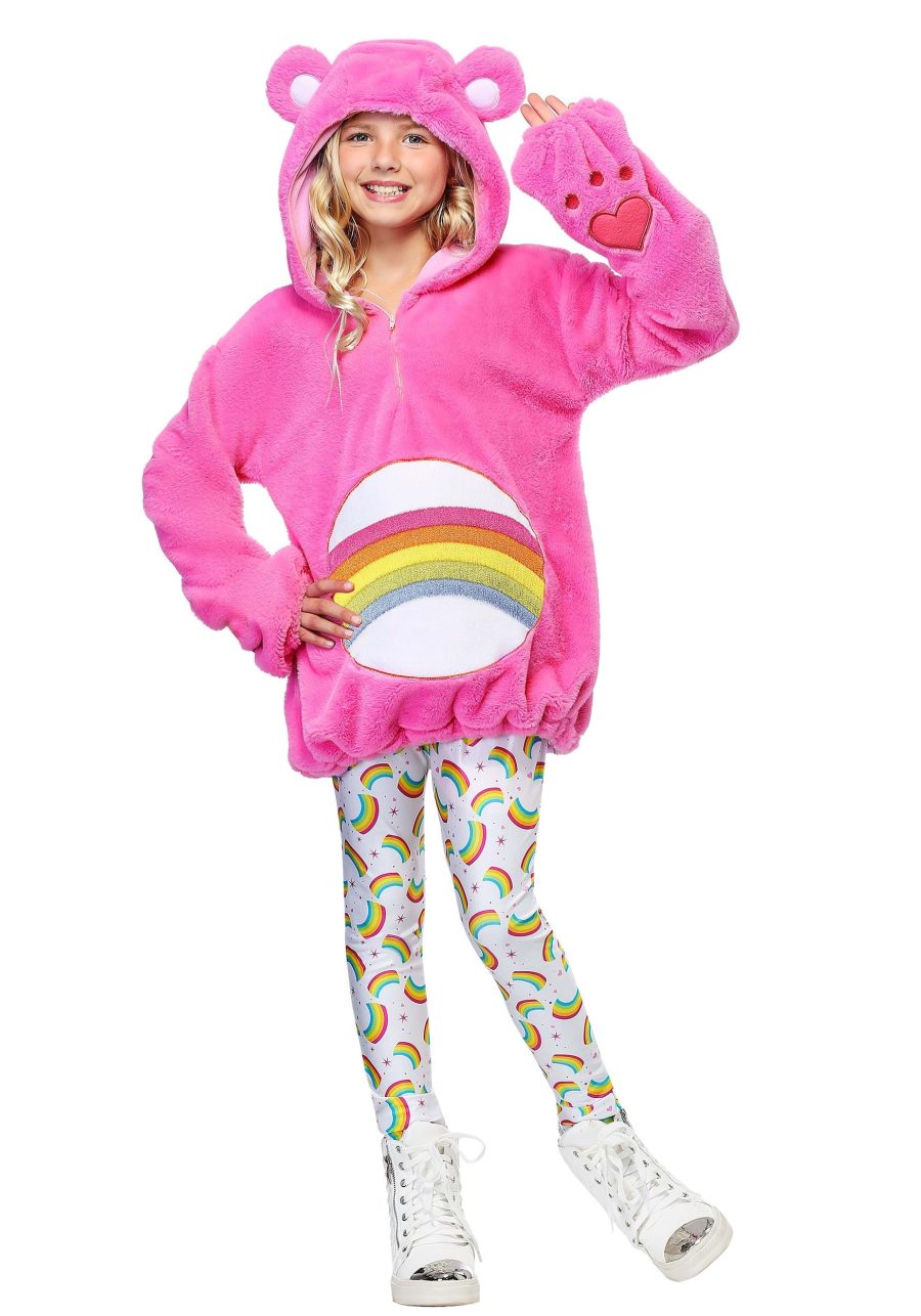 Care Bears Deluxe Cheer Bear Hoodie Tween Costume