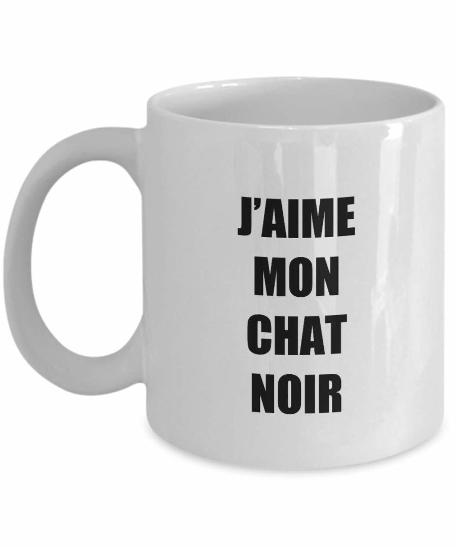 Cat Noir Mug Chat Black Funny Gift Idea For Novelty Gag Coffee Tea Cup 11 oz