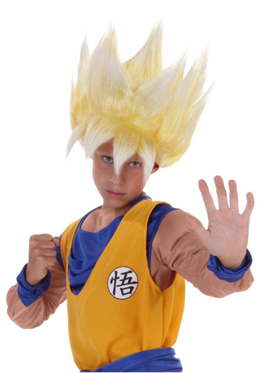 Child Dragon Ball Z Super Saiyan Goku Wig