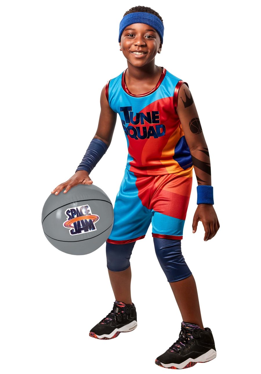 Child Space Jam 2 Lebron James Tune Squad Costume