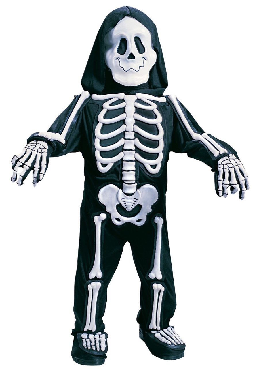 Child White Skeleton Costume