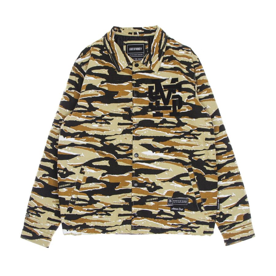 Coach Jacket Men's Monogram Jacket Camouflage