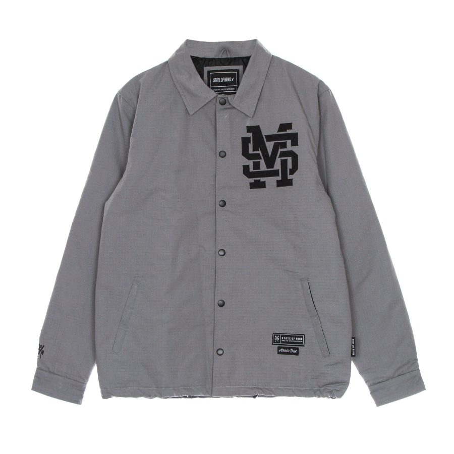 Coach Jacket Men's Monogram Jacket Grey