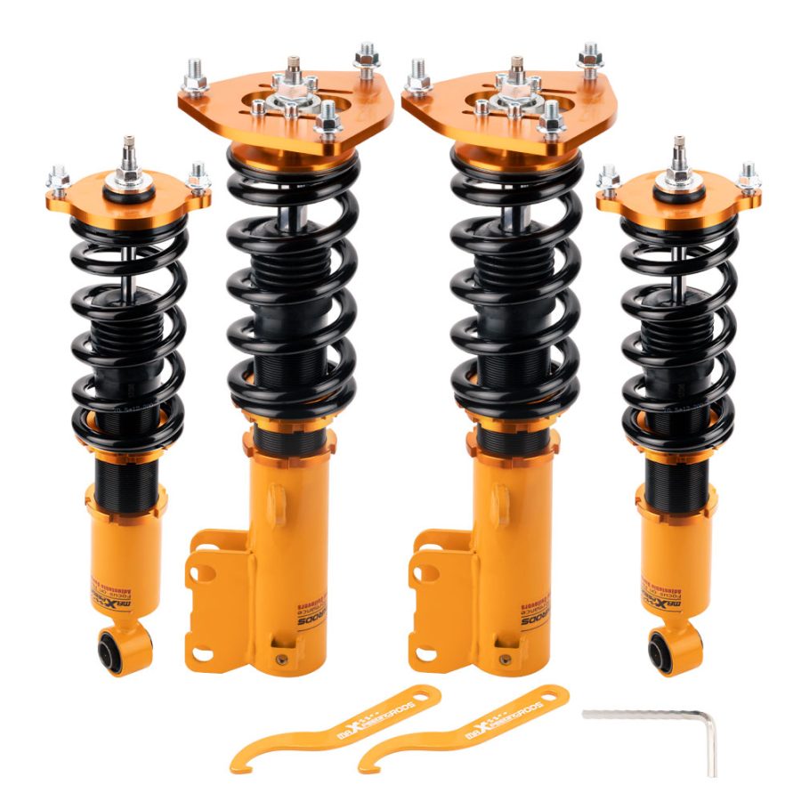 Coilover Kits compatible for Mitsubishi Eclipse 2000-2005 24 Ways Adjustable Damper Shocks lowering kit