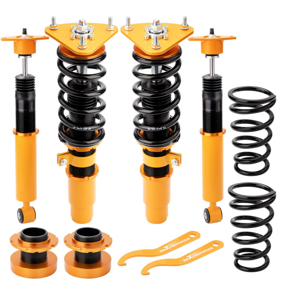 Coilover Suspension Kit compatible for Mazda 3 Hatchback 2004-09 Adj. Height Struts Shocks lowering kit