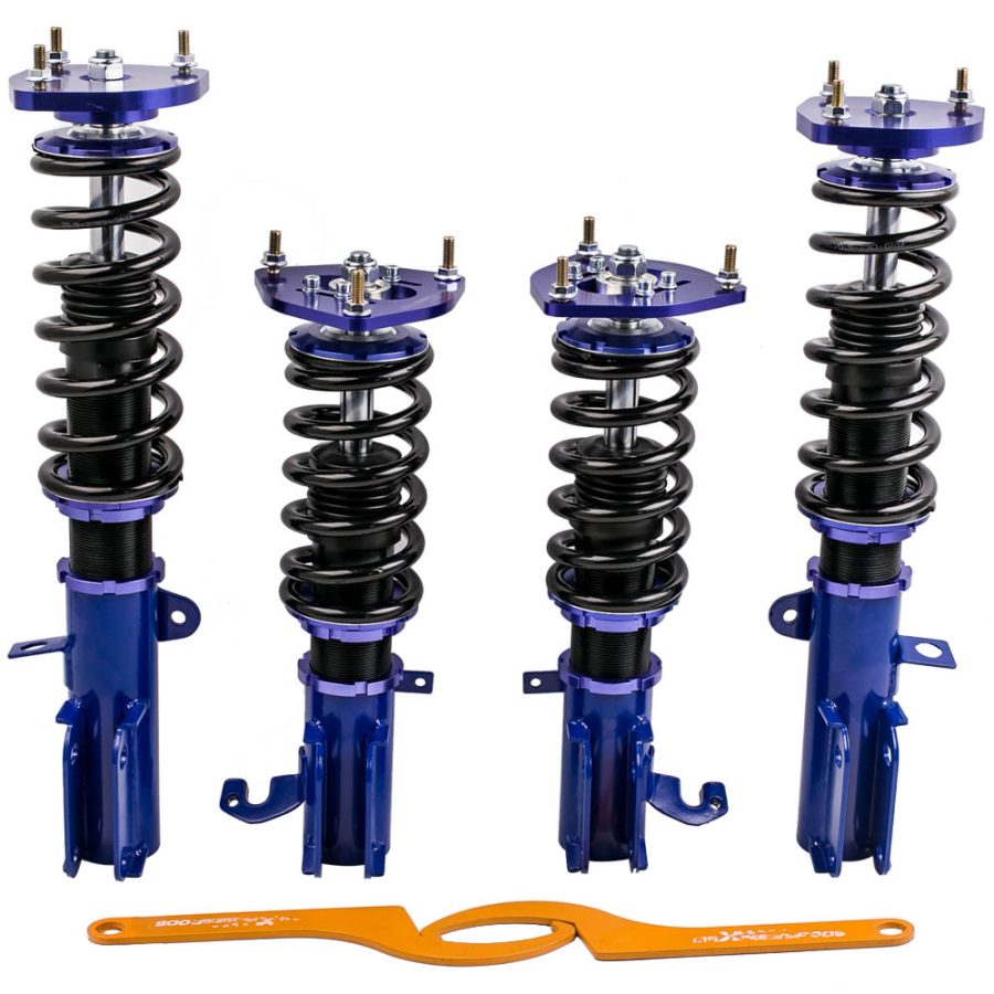 Coilovers Coil Spring Kit compatible for Toyota Corolla 88-99 E90 E100 Adj Height Shocks lowering kit