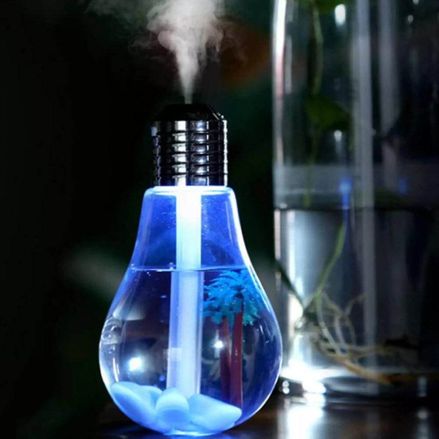 Color Changing Bulb Humidifier Night Light