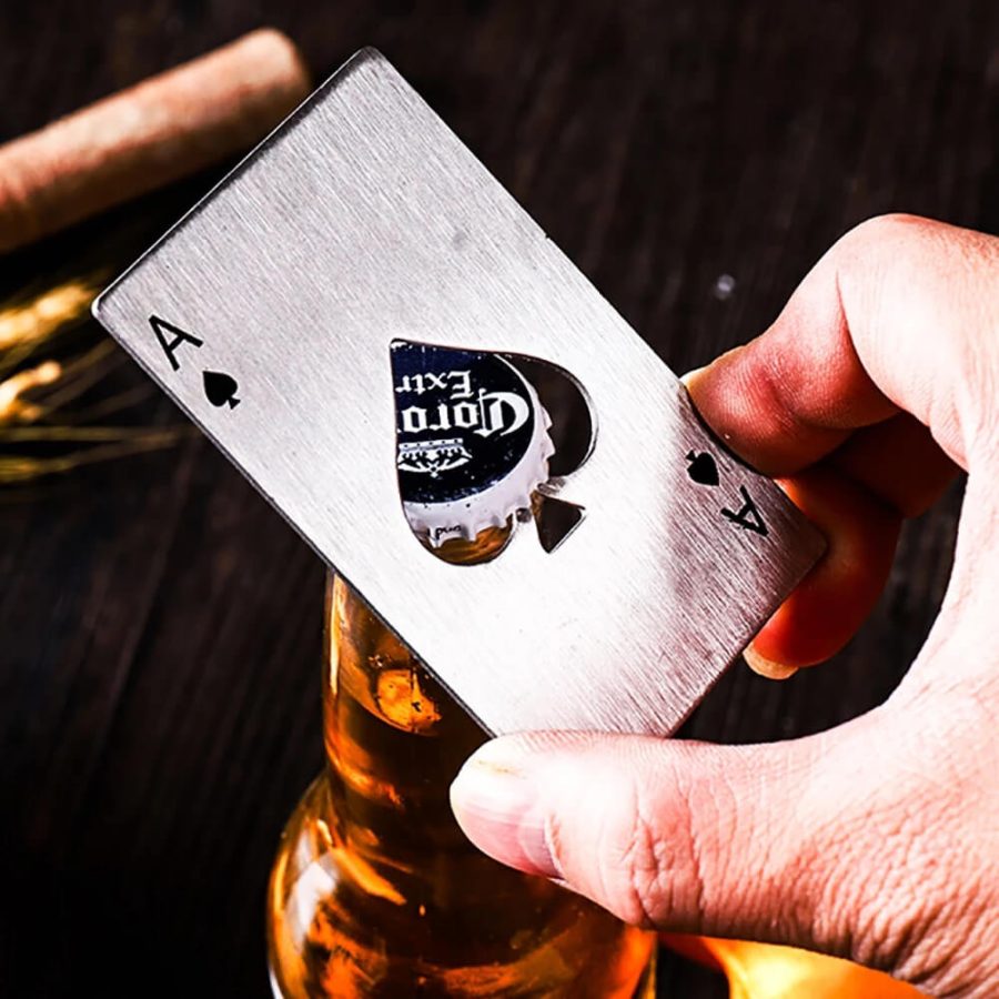 Cool Playing Card Bottle Opener