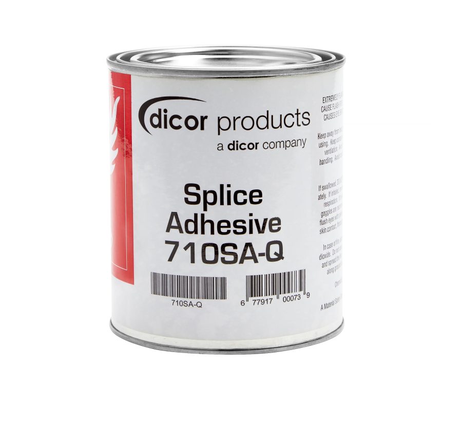 DICOR 710SA-Q Splicing Adhesive - 1 Quart - Ideal for Sealing and Repairing RV Roof Materials