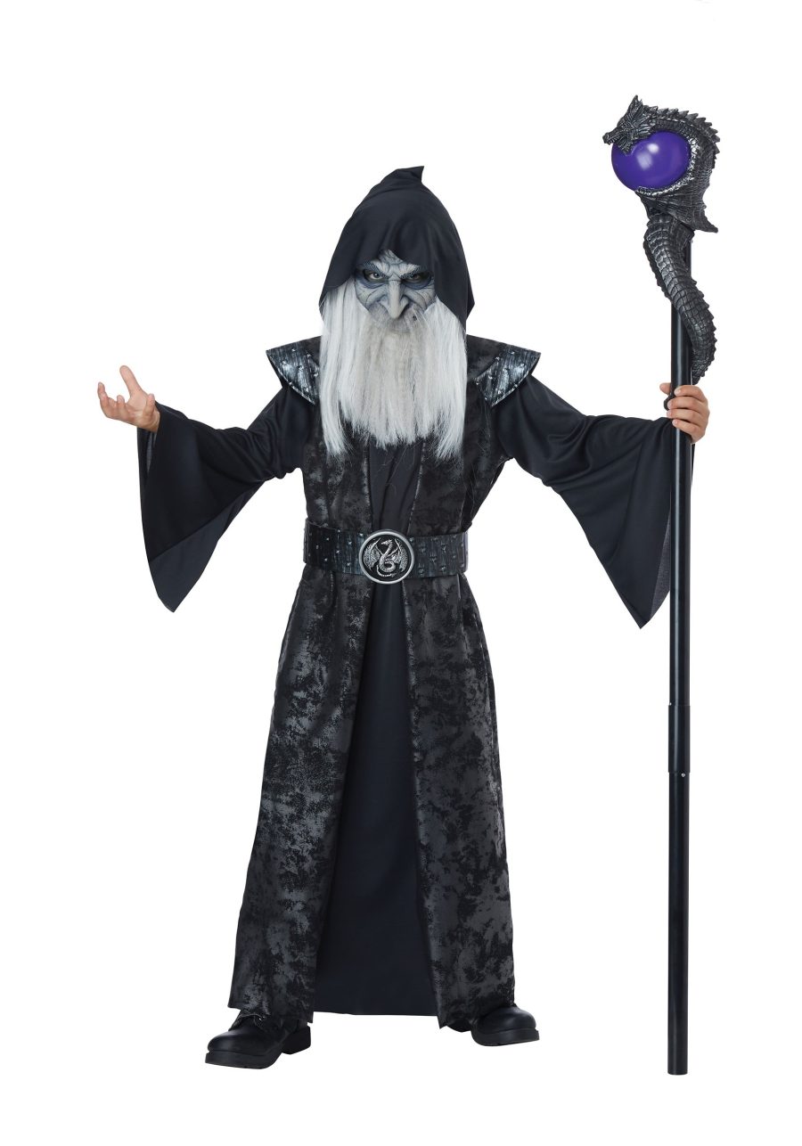 Dark Wizard Costume for Kids