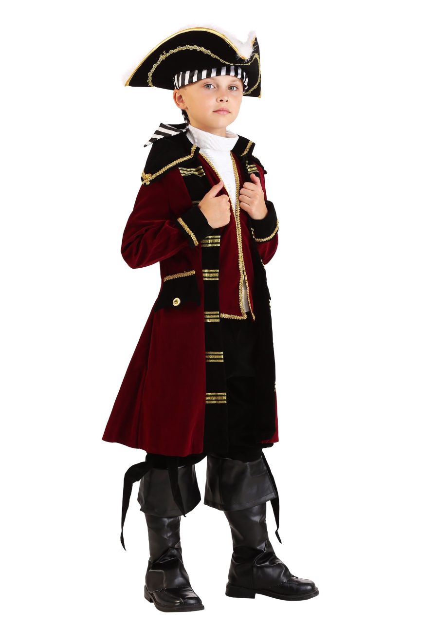 Deluxe Captain Hook Costume for Kids