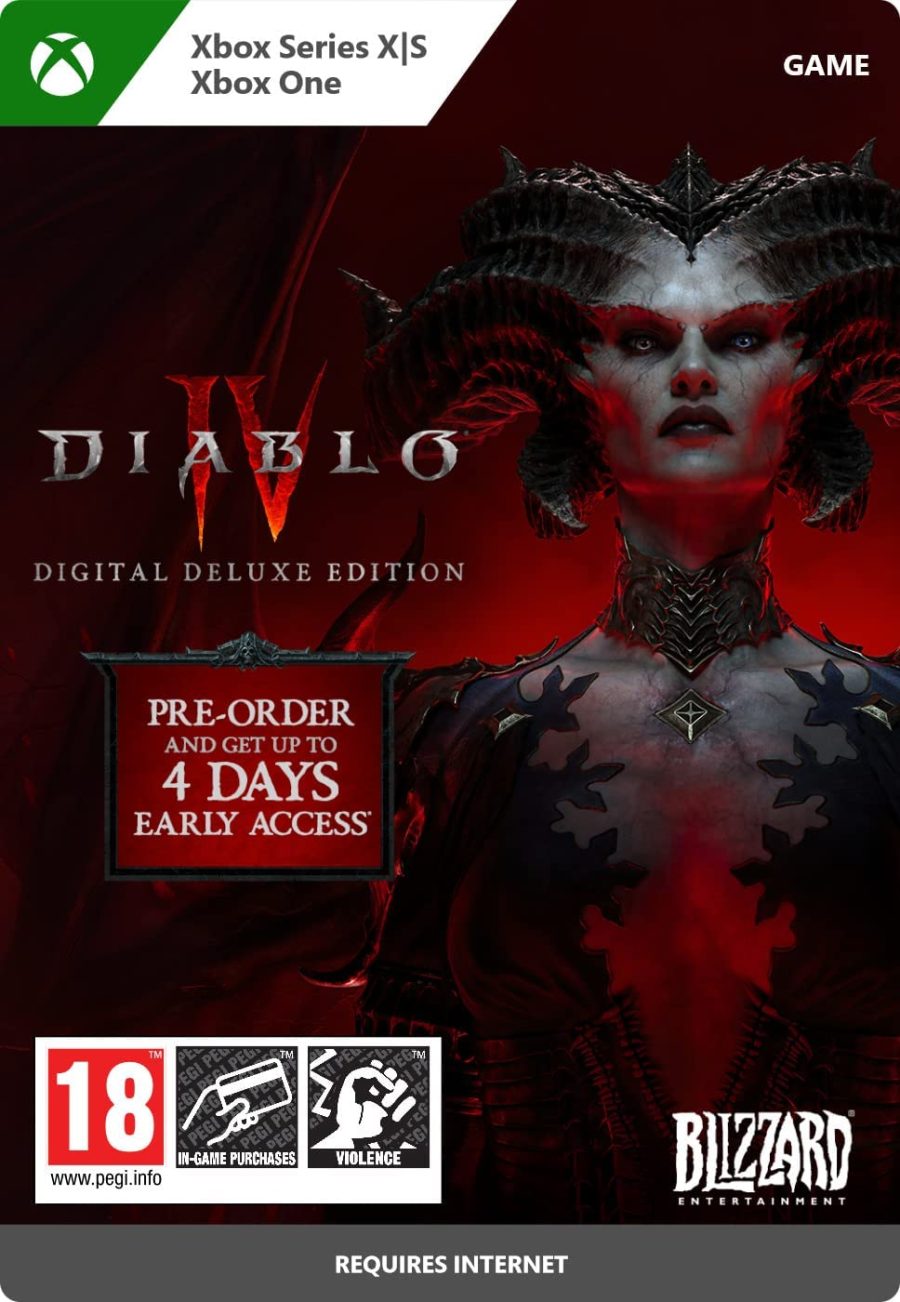 Diablo 4 Digital Deluxe Edition for Xbox One/Series X (USA)