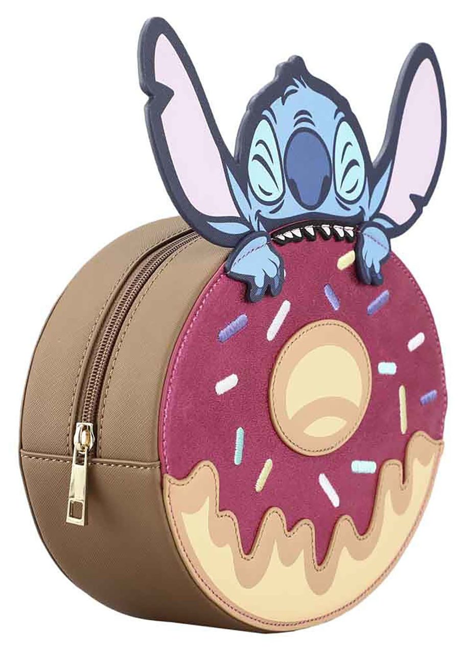 Disney Stitch Sweet Tooth Die Cut Travel Cosmetic Bag