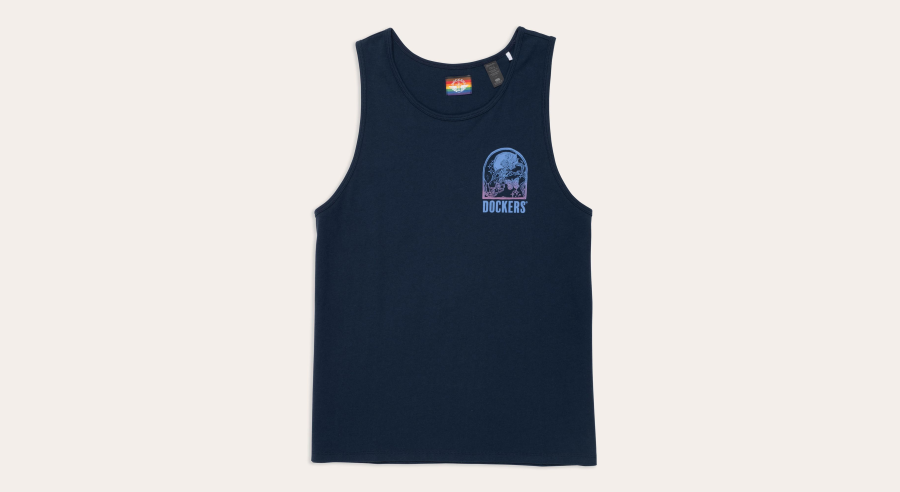 Dockers Pride Tank, Slim Fit, Blue L