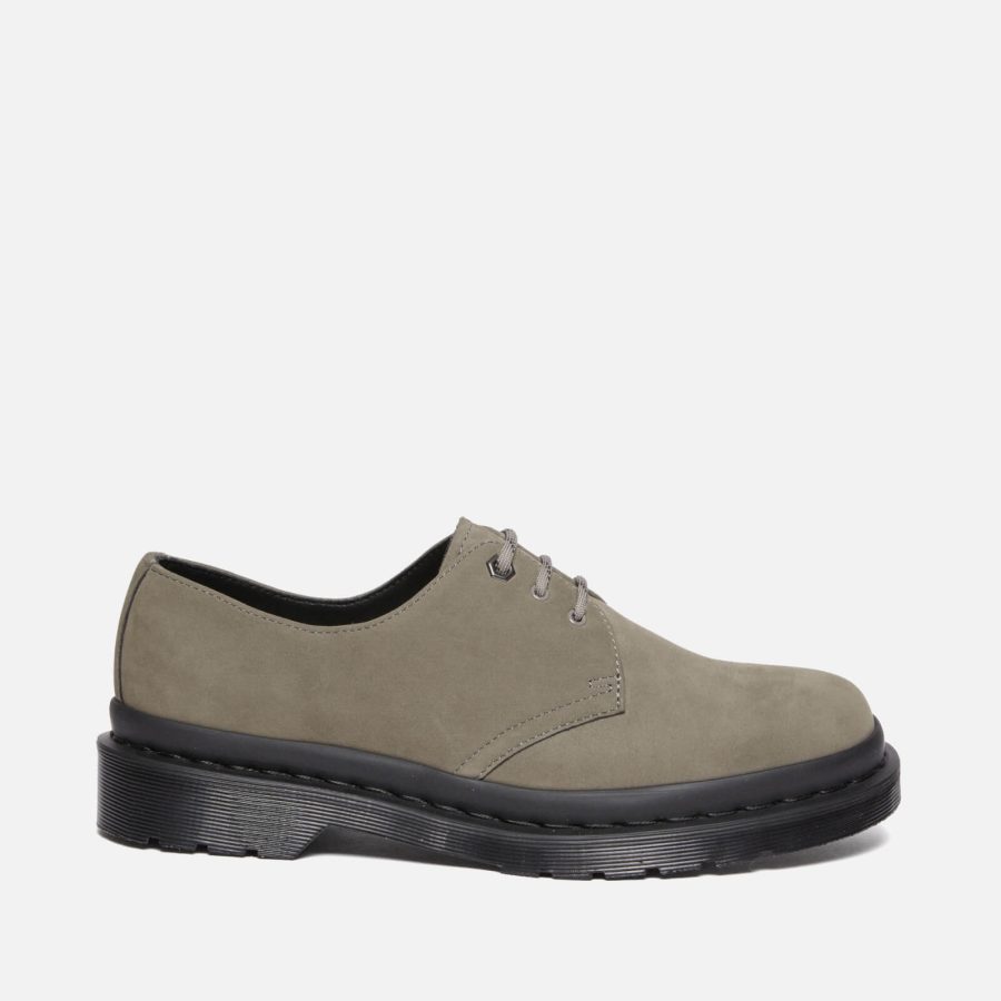 Dr. Martens Men's 1461 Waterproof Nubuck 3-Eye Shoes - UK 7