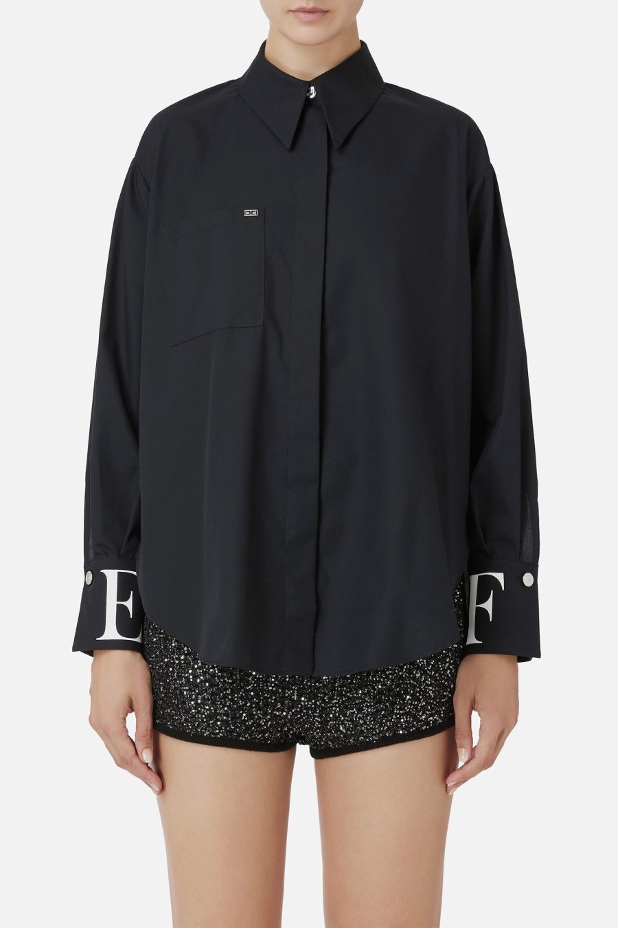 Elisabetta Franchi Shirts Black