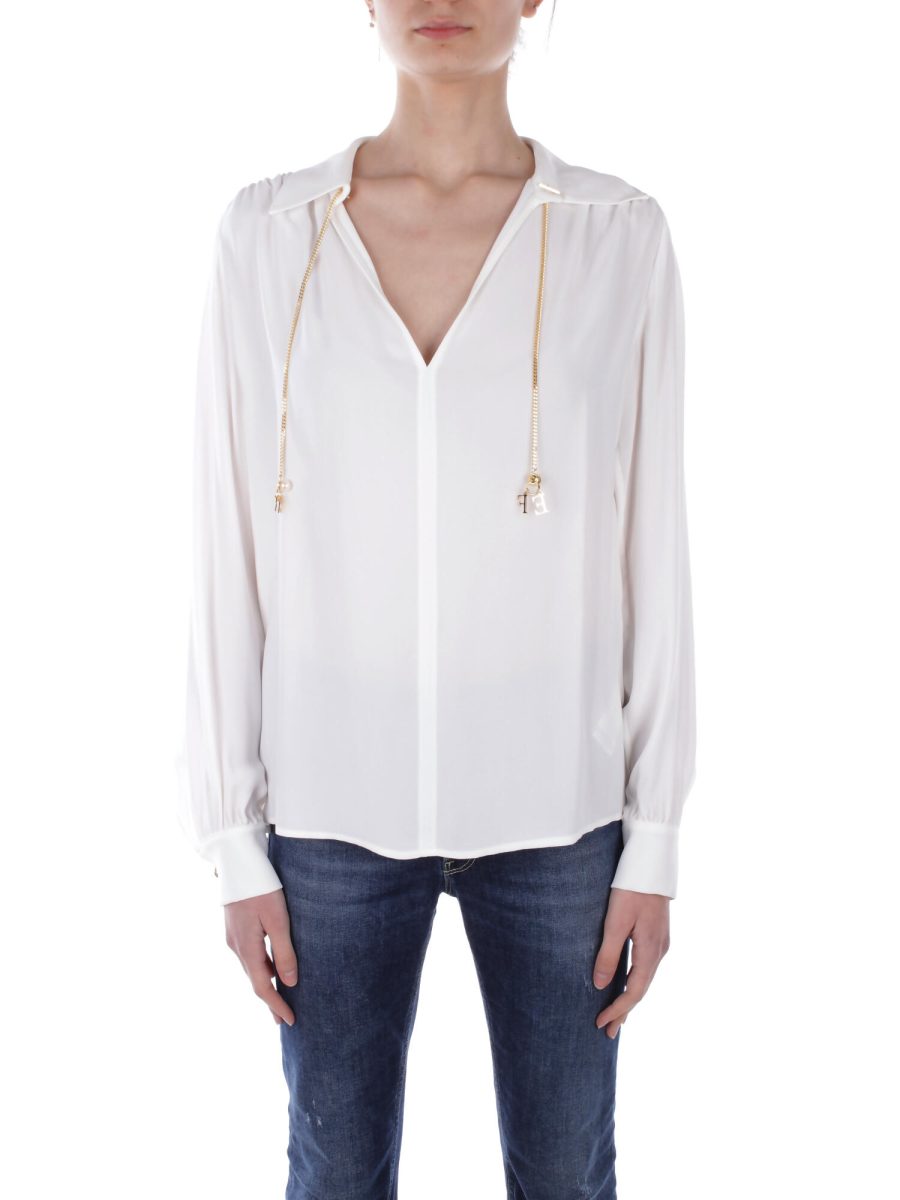 Elisabetta Franchi Shirts Ivory