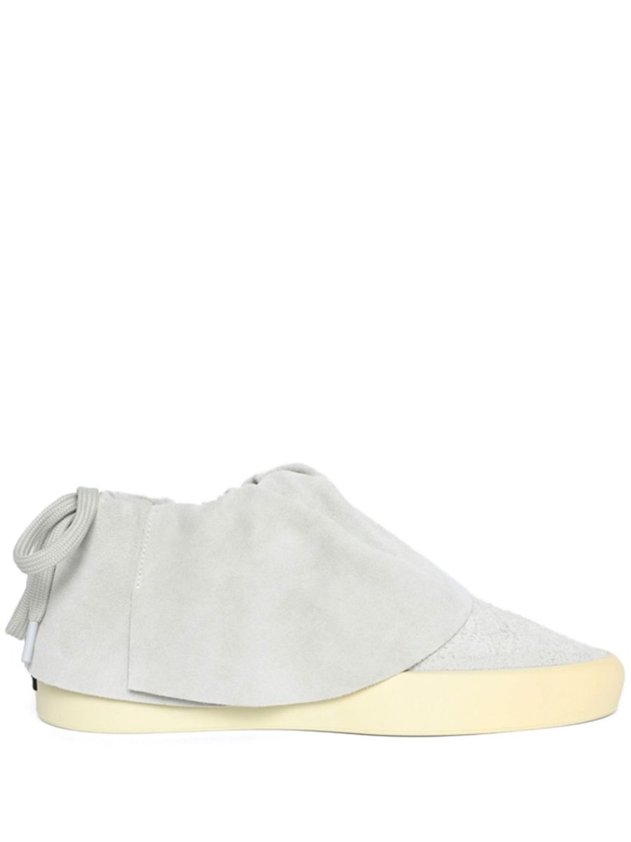 FEAR OF GOD Moc Layered Suede Sneakers Dove Grey