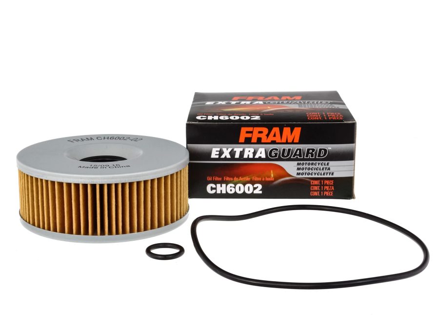 FRAM CH6002 Extra Guard Motorcycle/ATV Replacement Oil Filter, Fits Select Yamaha Models