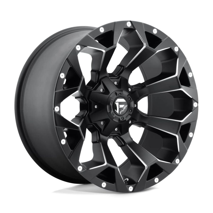 FUEL OFFROAD D54617859452 D546 ASSAULT 17x8.5, Bolt Pattern: 6x120/, Offset: 14, MATTE BLACK MILLED, set of 1