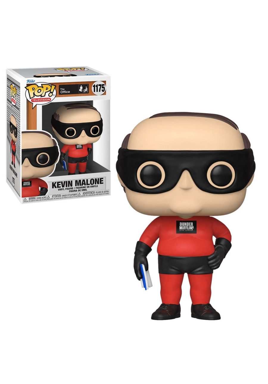 Funko POP! TV: The Office- Kevin as Dunder Mifflin Superhero