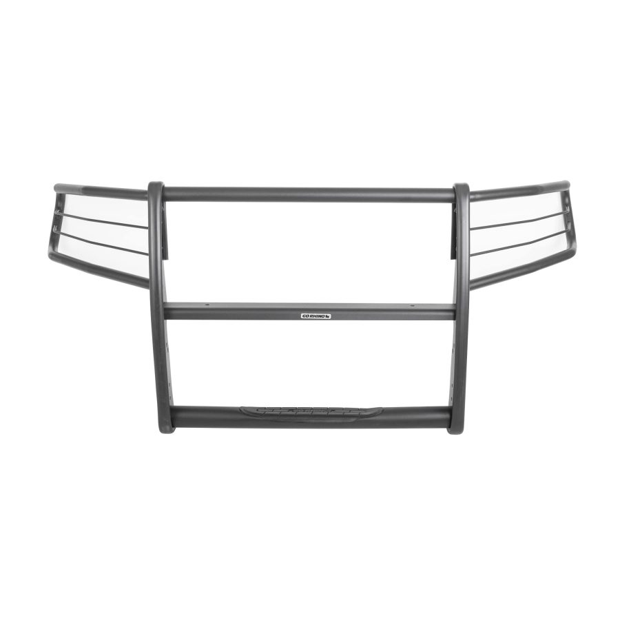 GO RHINO 3130MT 3100 Series Center Grill & Brush Guard | Mild Steel, Textured Black Fits 2019 - 2024 Ram 1500 (Excludes Models with ParkSense & Rebel, Sport, Express & TRX Models)