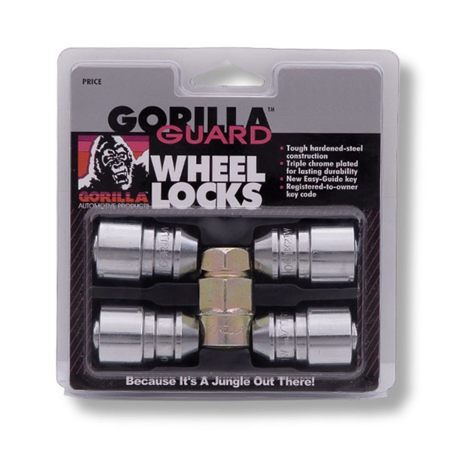 GORILLA 61641 Acorn Guard Locks (14mm x 1.50 Thread Size) - Set of 4