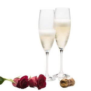 Galway Crystal Elegance Prosecco Glass Pair