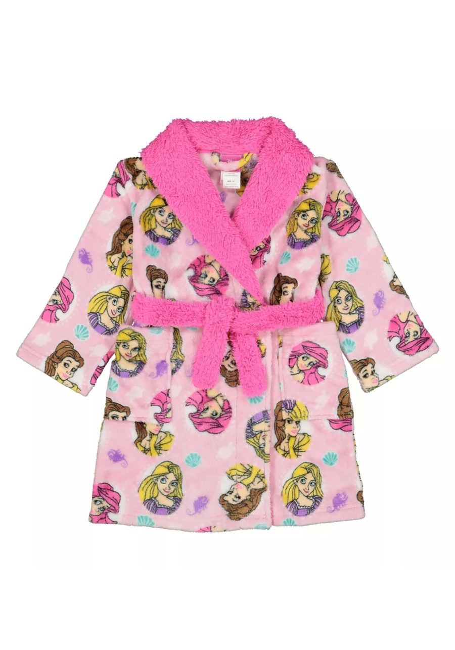 Girl's Pink Disney Princess Robe