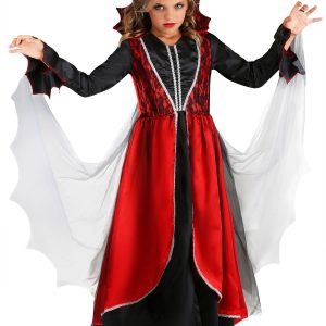 Girls Vampire Dress Costume