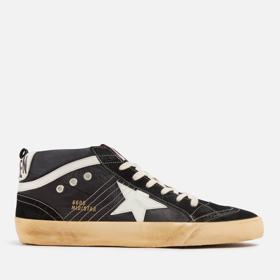 Golden Goose Men's Mid Star Suede Trainers - UK 7